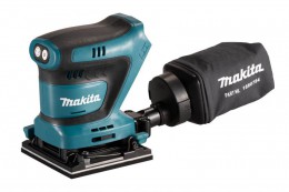 Makita DBO480Z 18V LXT Cordless Palm Sander Hook & Loop + Clamp - Bare Unit £94.95